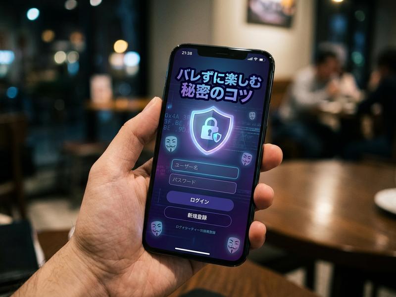 ワクワクメールのログインはバレる？身バレを防ぐ設定と注意点を徹底解説