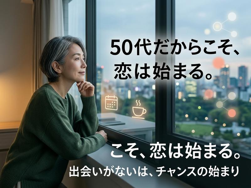 50代で出会いがないと感じる理由と今からできる新しい恋の見つけ方