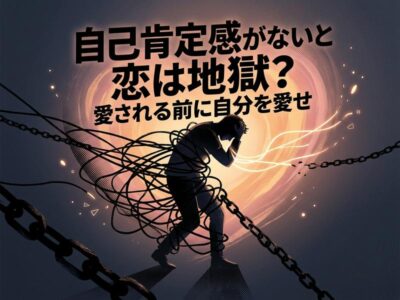 自己肯定感低い人の恋愛が苦しい理由と抜け出す方法｜幸せな恋を掴む7つのヒント
