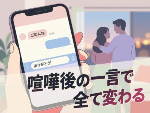 彼氏と大喧嘩…仲直りの切り出し方とLINE例文｜別れずに関係を戻す手順