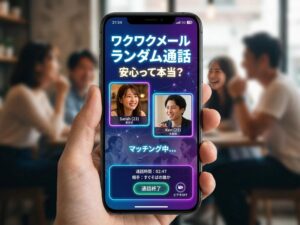 ワクワクメールのランダム通話とは？女性の使い方と安心ポイントを解説