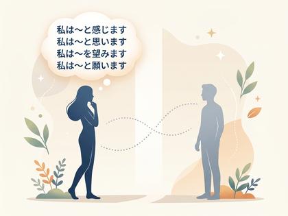 スマートフォンでメッセージを打ちながら考え込む日本人女性、部屋の窓際
