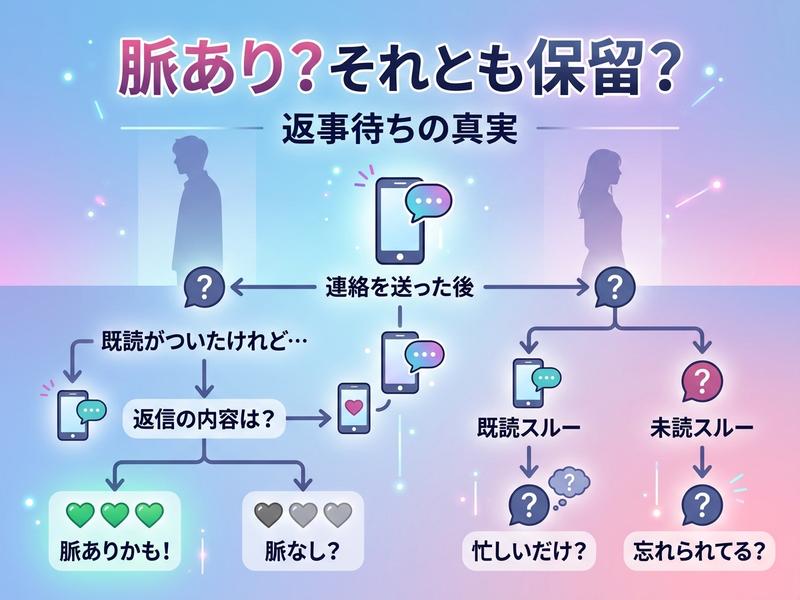 告白保留は脈あり？返事待ちのサインと見分け方を状況別に解説