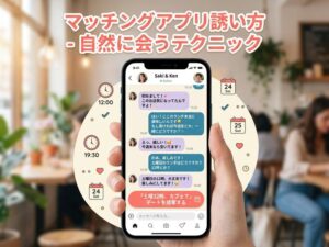 マッチングアプリの誘い方完全ガイド|例文とタイミングで自然に会える