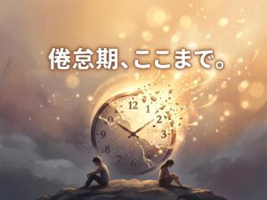 倦怠期はいつ終わる？終わりのサインと長引かせない過ごし方を解説
