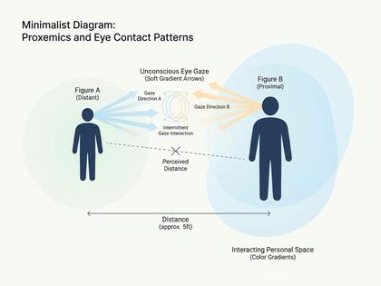 オフィスのデスクで隣に座り資料を見ながら距離が近い男女のイメージ、800px×600px